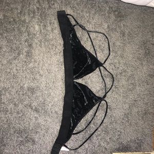Victoria’s Secret Velvet Bralette